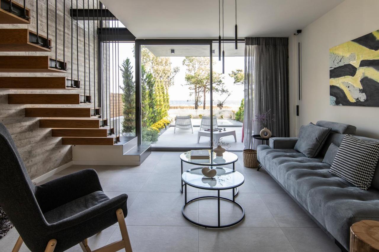 Ikies 3 Modern Eco-Friendly Private Seaview Signature Villas With A Pool Volos Exterior photo